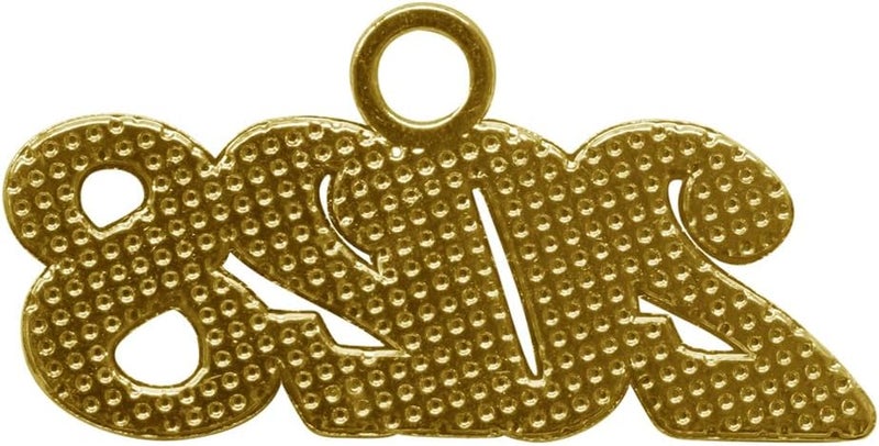 Endea Graduation Tassel Date Charm Gold Year - Image 2